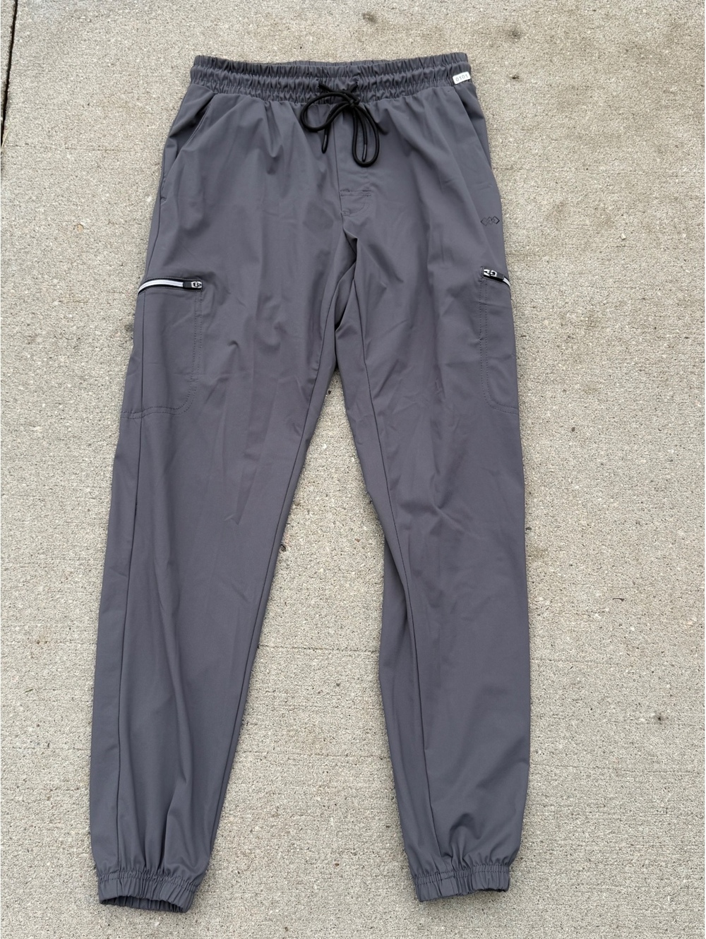 LEG3ND Gray Nylon Spandex Jogger Pants Size S